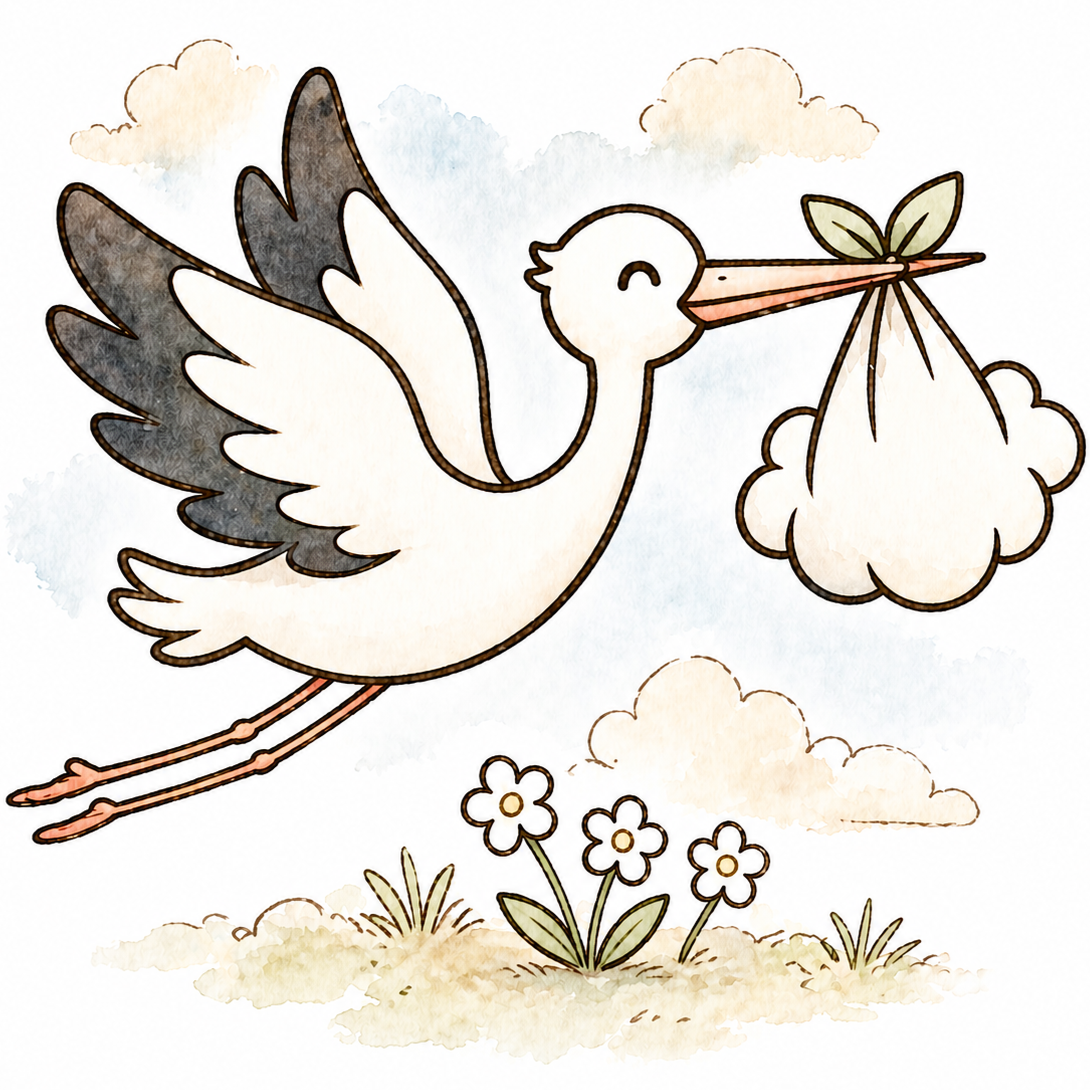 SnugglyStork